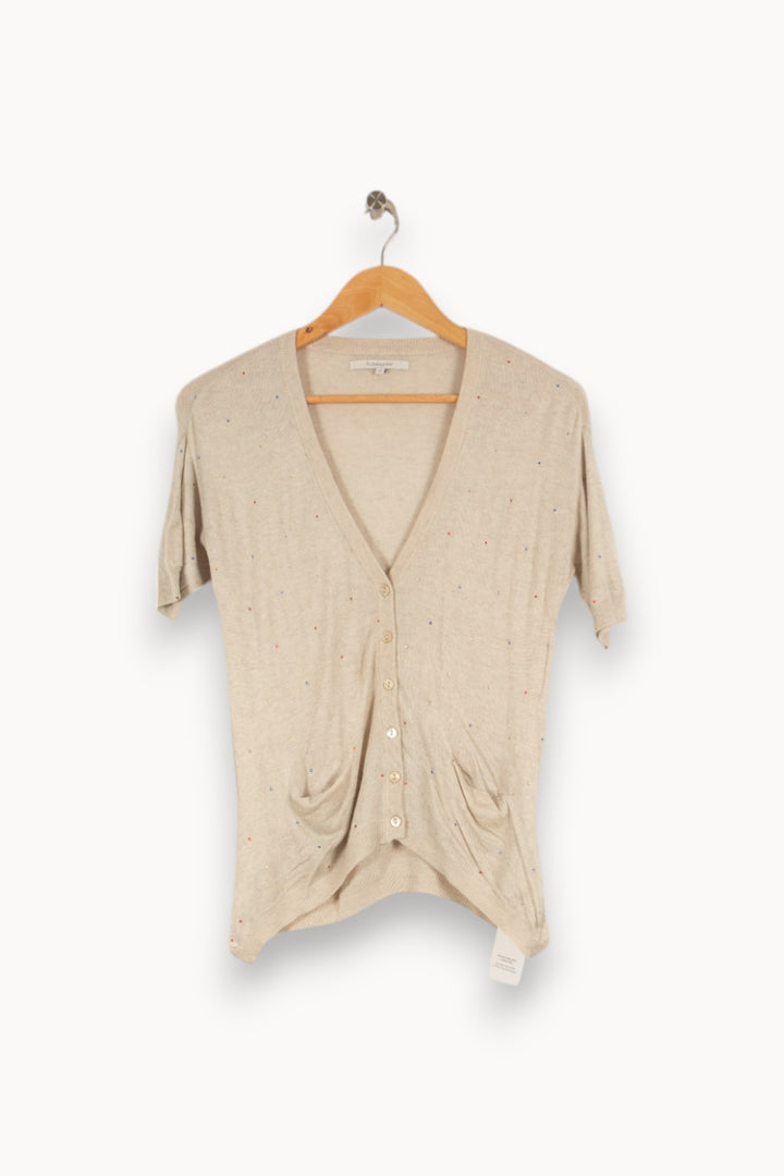 Cardigan gris - Taille M/38 de la marque Sud express | PARAD40795 - Vendu par Paradigme - Image 1