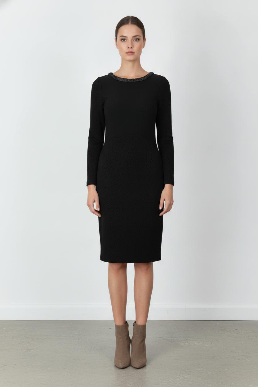 Robe noire - Taille S/36 de la marque Maje | PARAD40803 - Vendu par Paradigme - Image 1