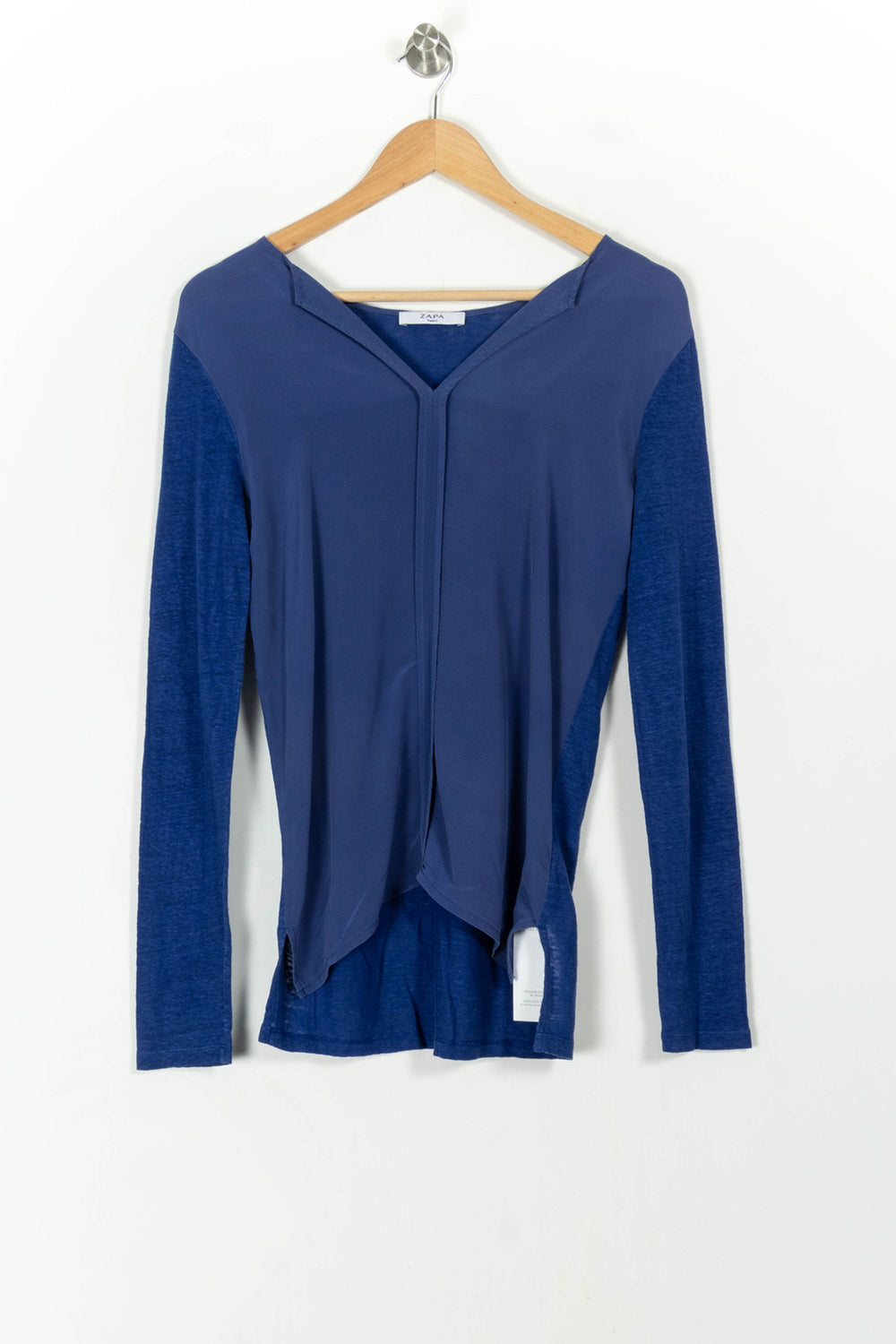 Blouse bleue - Taille S/36 de la marque ZAPA | PARAD40819 - Vendu par Paradigme - Image 2