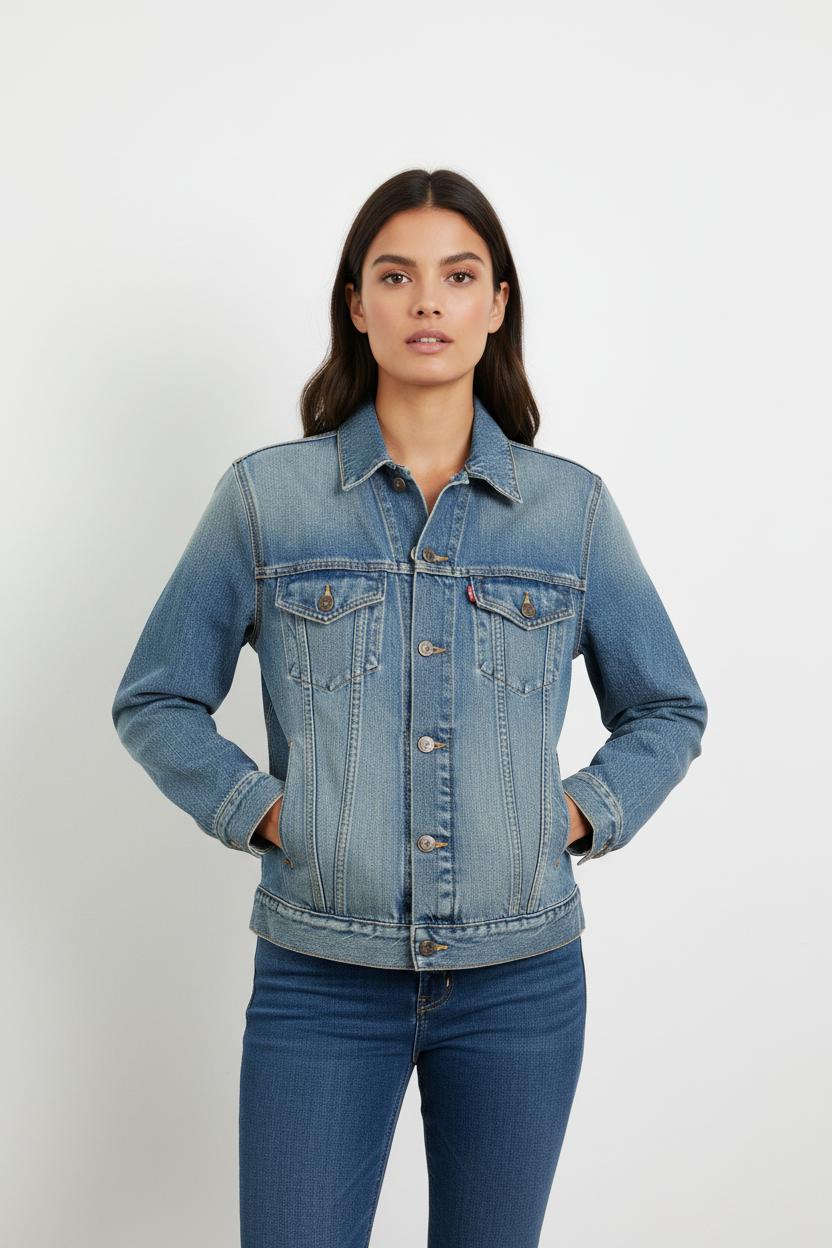 Veste en jean bleu - Taille S/36