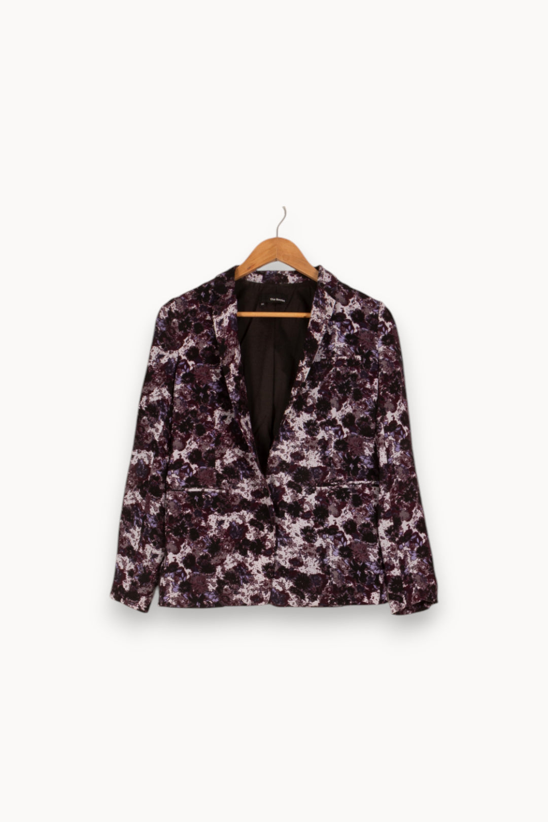 Veste violette à motif - Taille XS/34 de la marque The Kooples | PARAD40851 - Vendu par Paradigme - Image 1