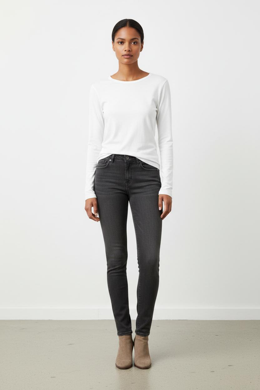 Jean Gris - Taille S/36