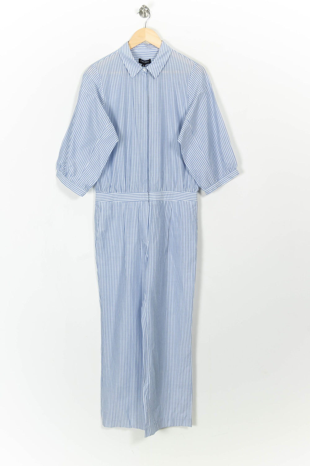 Combinaison bleue rayée - Taille M/38 de la marque Caroll | PARAD40897 - Vendu par Paradigme - Image 2
