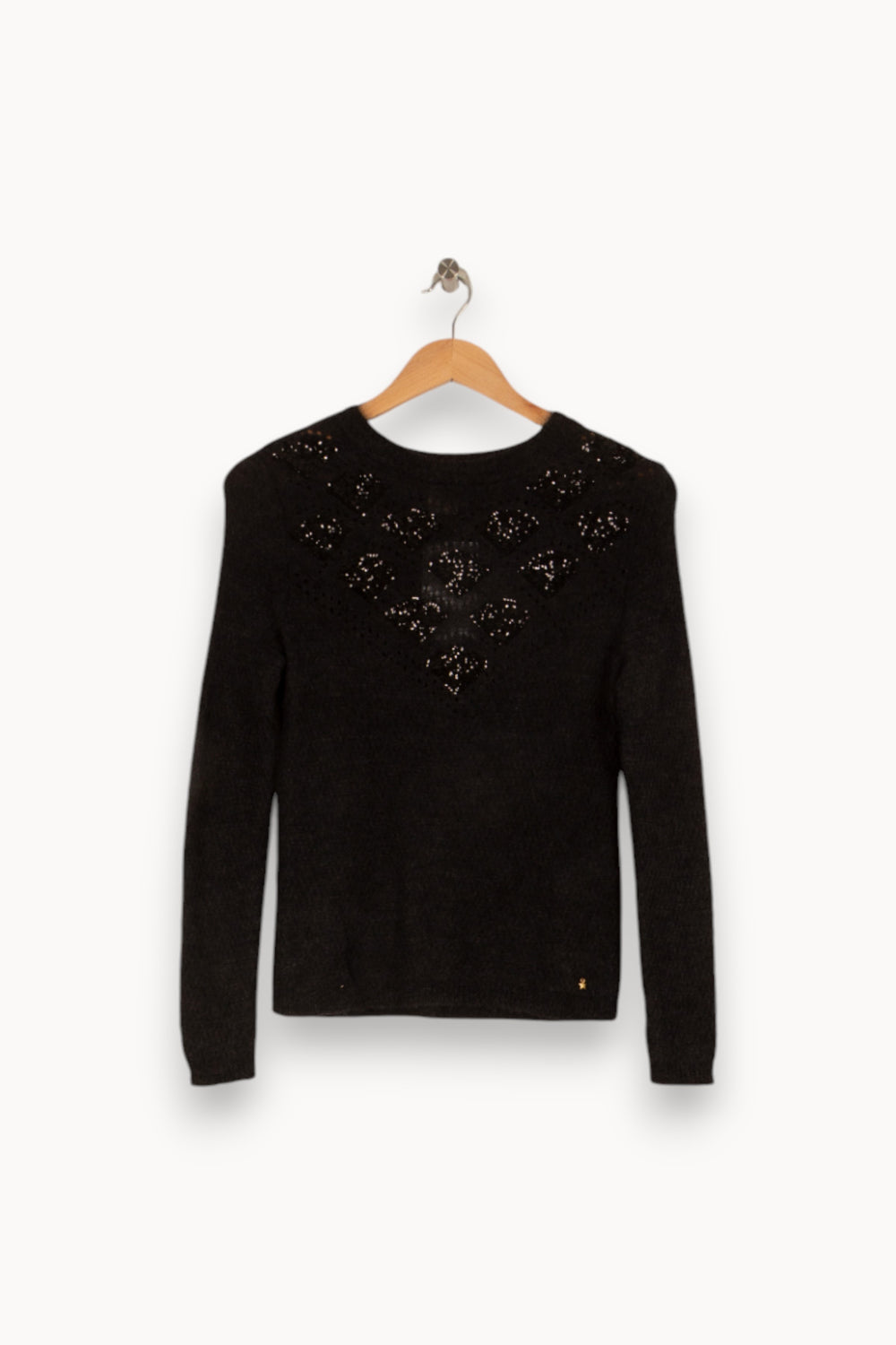 Pull gris/noir - Taille XS/34 de la marque Des petits hauts | PARAD40903 - Vendu par Paradigme - Image 1