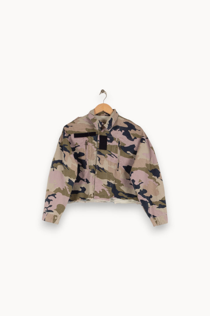 Veste militaire violette - Taille M/38 de la marque Zadig&Voltaire | PARAD40931 - Vendu par Paradigme - Image 1