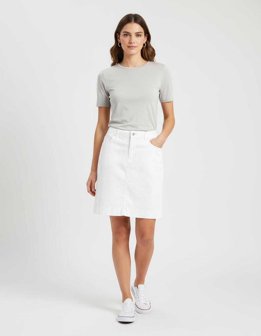 Jupe blanche - Taille XXXL/46 de la marque Moncler | PARAD40932 - Vendu par Paradigme - Image 1