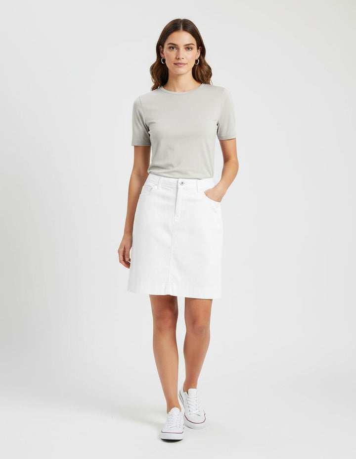 Jupe blanche - Taille XXXL/46 de la marque Moncler | PARAD40932 - Vendu par Paradigme - Image 1