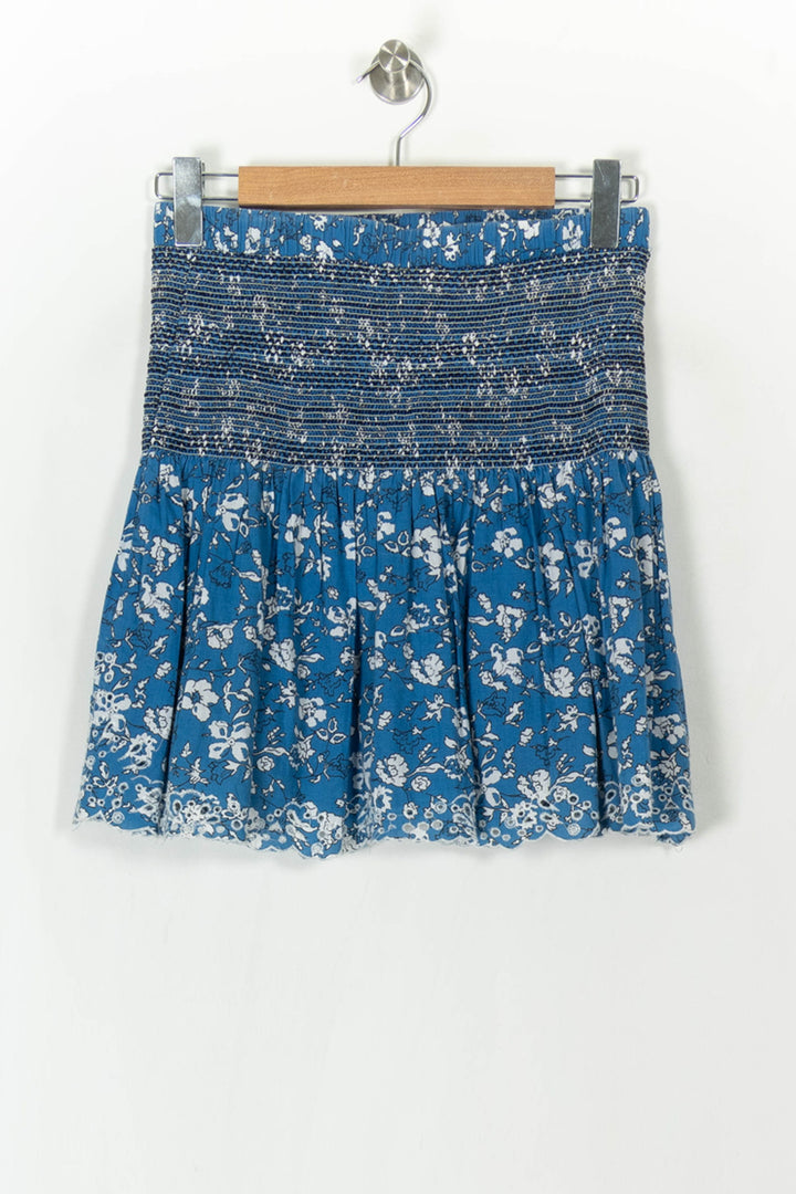 Jupe bleue à motifs - Taille M/38 de la marque Bérénice | PARAD40959 - Vendu par Paradigme - Image 5