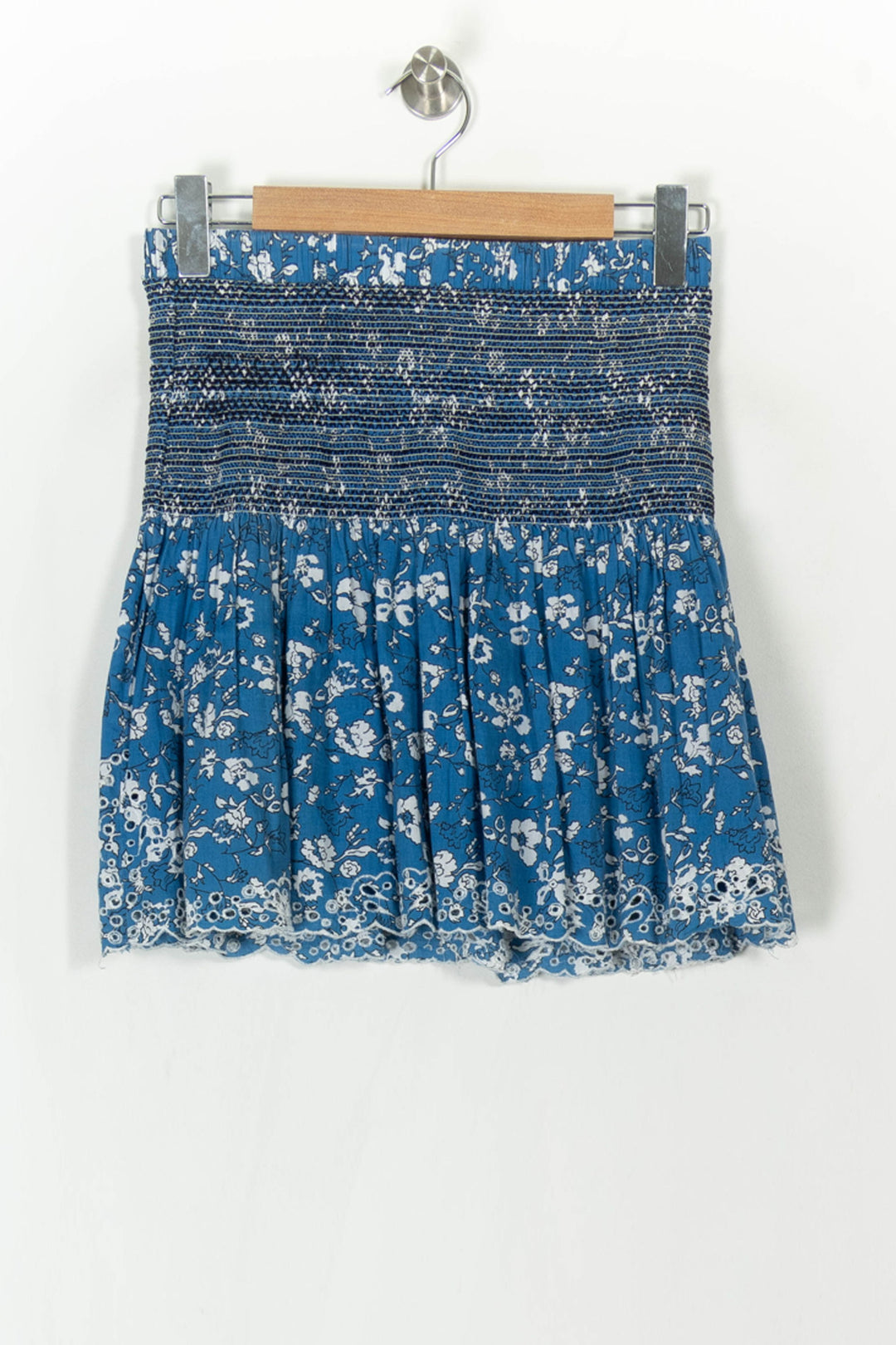 Jupe bleue à motifs - Taille M/38 de la marque Bérénice | PARAD40959 - Vendu par Paradigme - Image 2