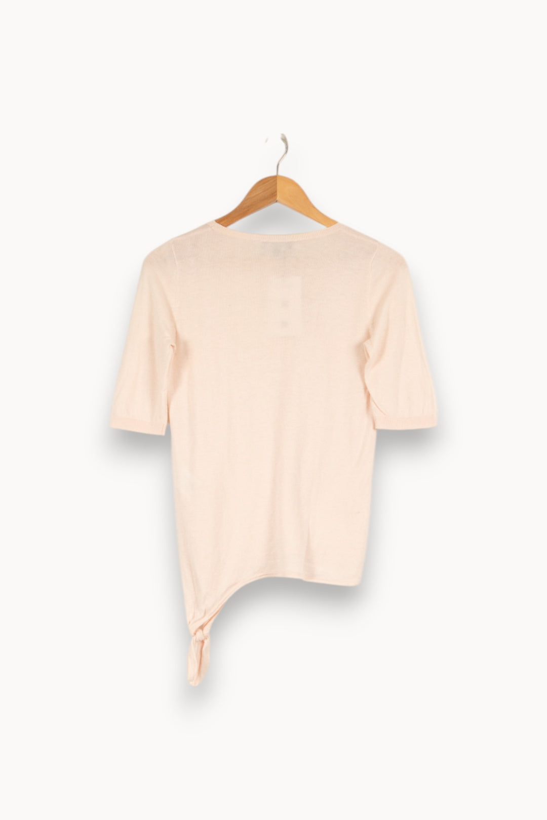 Pull manches courtes rose - Taille XS/34 de la marque Caroll | PARAD40964 - Vendu par Paradigme - Image 3