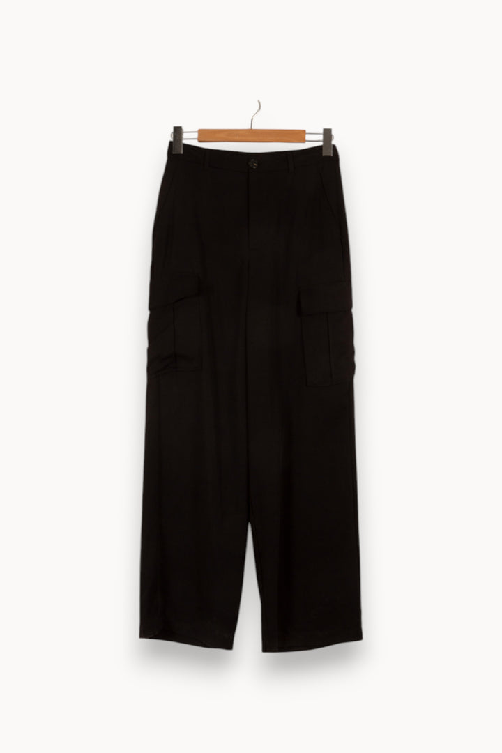 Pantalon noir - Taille M/38 de la marque IKKS | PARAD40970 - Vendu par Paradigme - Image 1