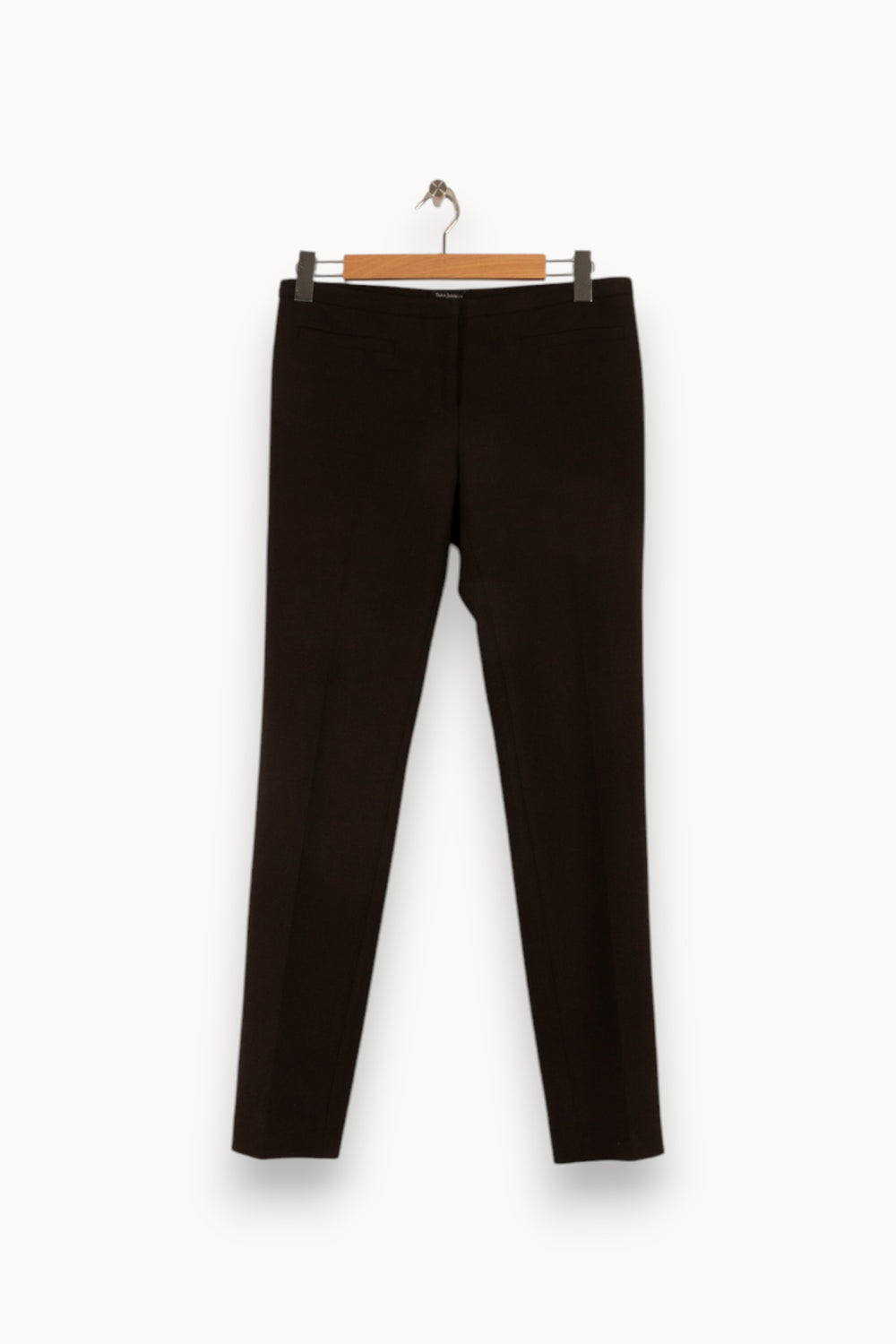 Pantalon marron - Taille L/40 de la marque Tara Jarmon | PARAD41000 - Vendu par Paradigme - Image 1