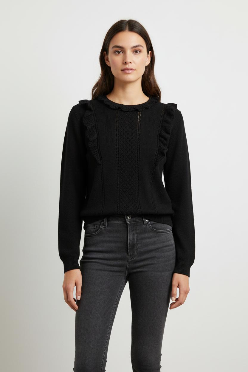 Pull noir - Taille L/40