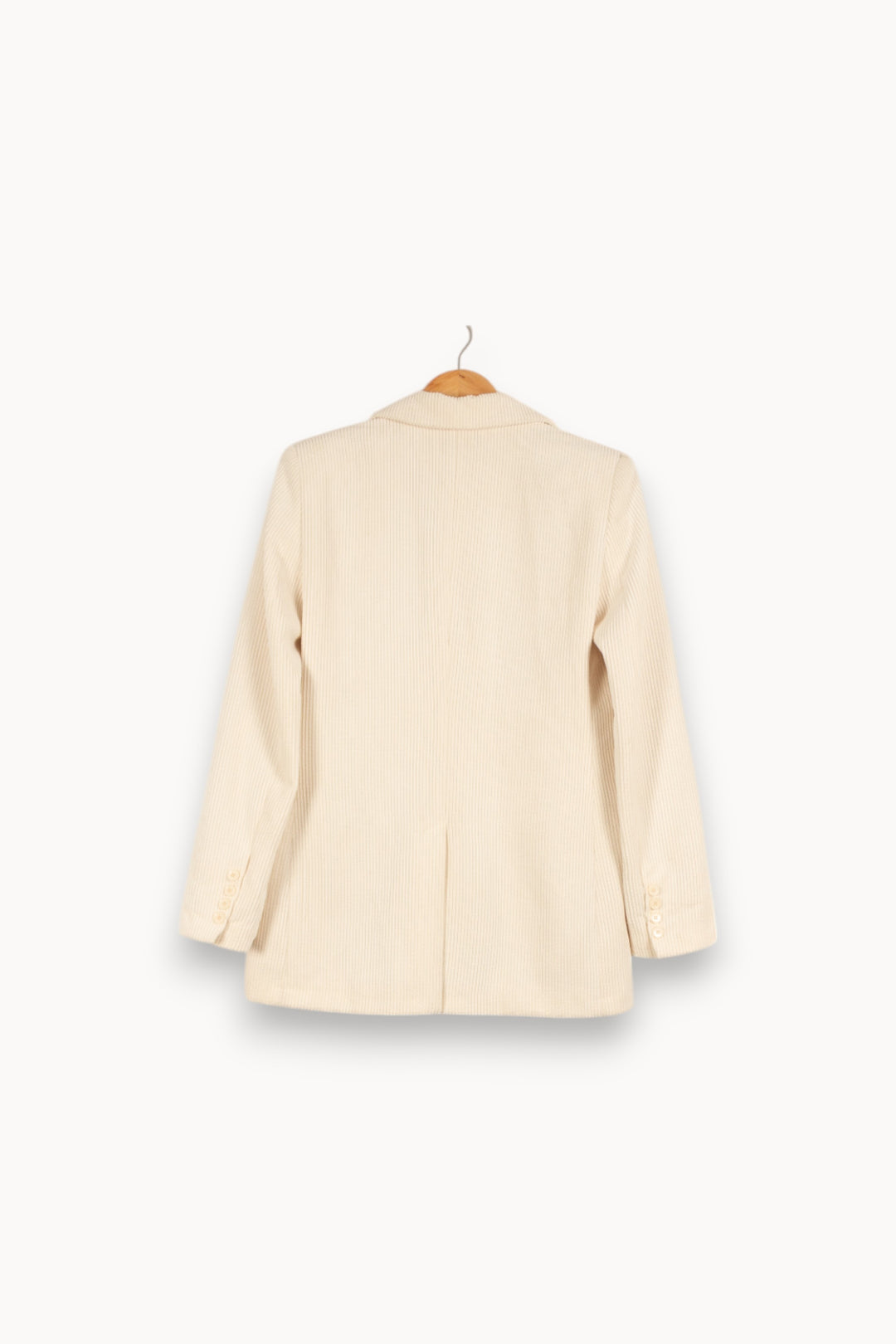 Veste blanche côtelée - Taille S/36 de la marque Imperial | PARAD41017 - Vendu par Paradigme - Image 3