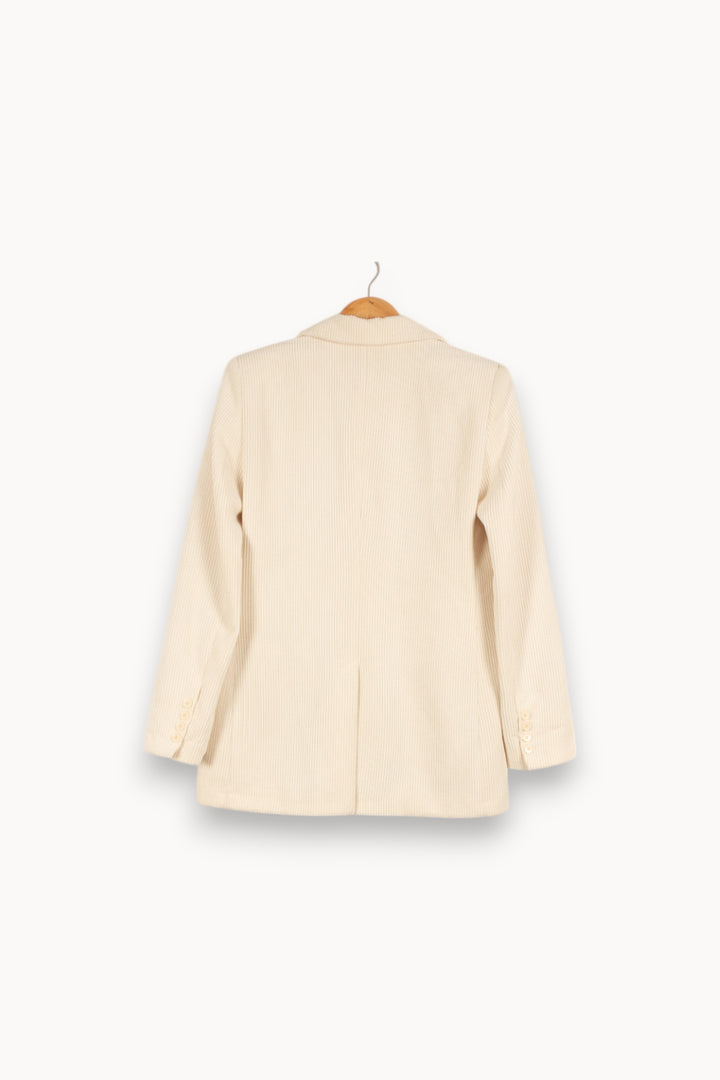 Veste blanche côtelée - Taille S/36 de la marque Imperial | PARAD41017 - Vendu par Paradigme - Image 3