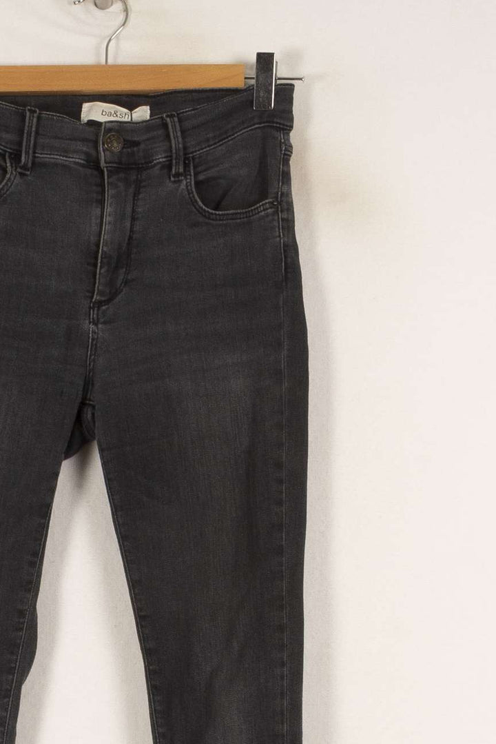 Jean gris - Taille M/38 de la marque ba&sh | PARAD41027 - Vendu par Paradigme - Image 2
