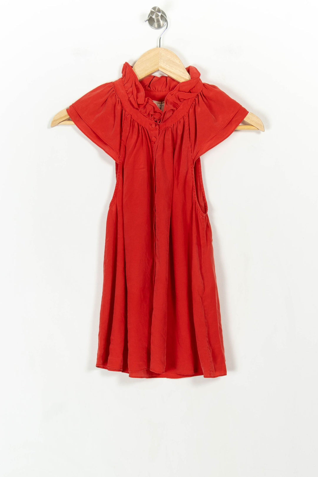 Blouse rouge - Taille S/36 de la marque Sézane | PARAD41063 - Vendu par Paradigme - Image 2