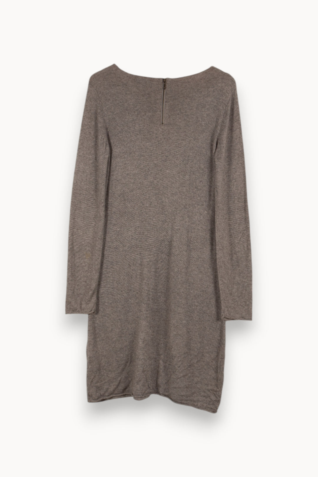 Robe-pull grise avec bijoux - Taille XL/42 de la marque Caroll | PARAD41071 - Vendu par Paradigme - Image 3