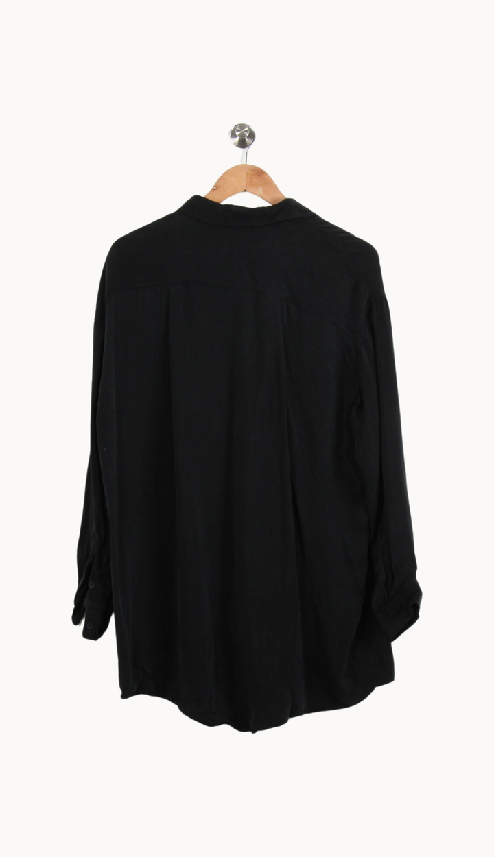 Chemise noire - Taille L/40 de la marque American Vintage | PARAD41072 - Vendu par Paradigme - Image 4