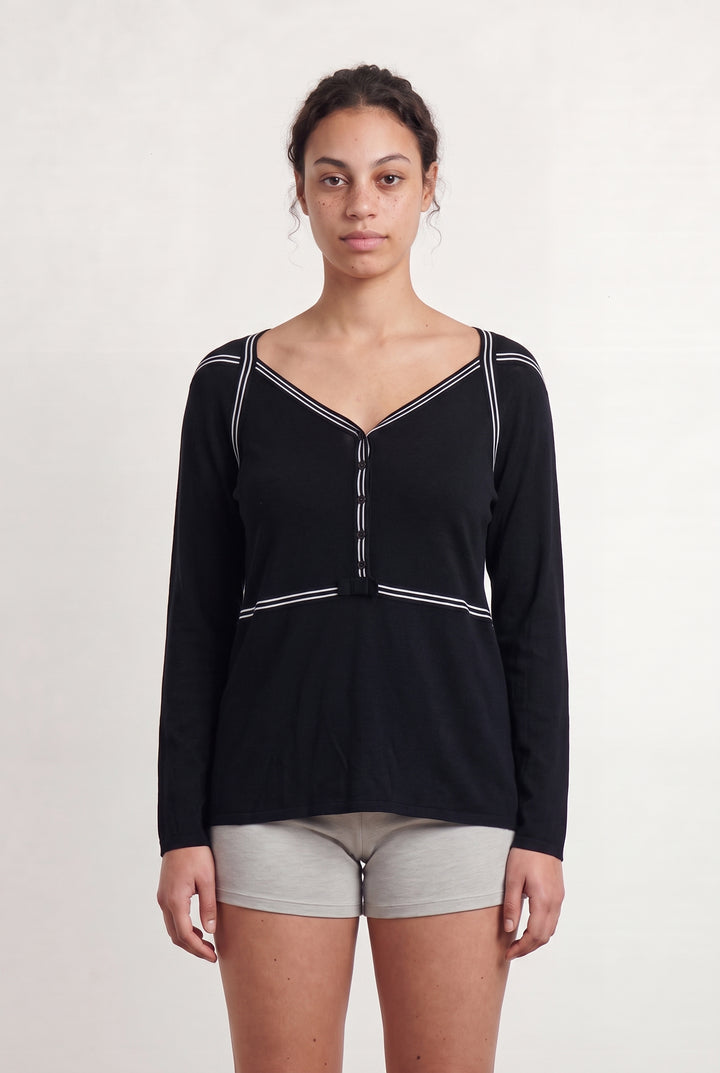 Blouse bleue - Taille L/40 de la marque Marina Rinaldi | PARAD41074 - Vendu par Paradigme - Image 1