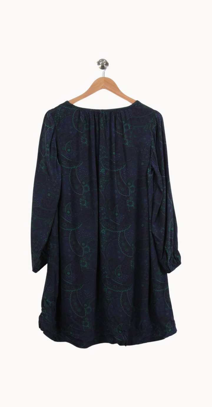 Robe bleue et verte - Taille M/38 de la marque Comptoir des Cotonniers | PARAD41079 - Vendu par Paradigme - Image 4