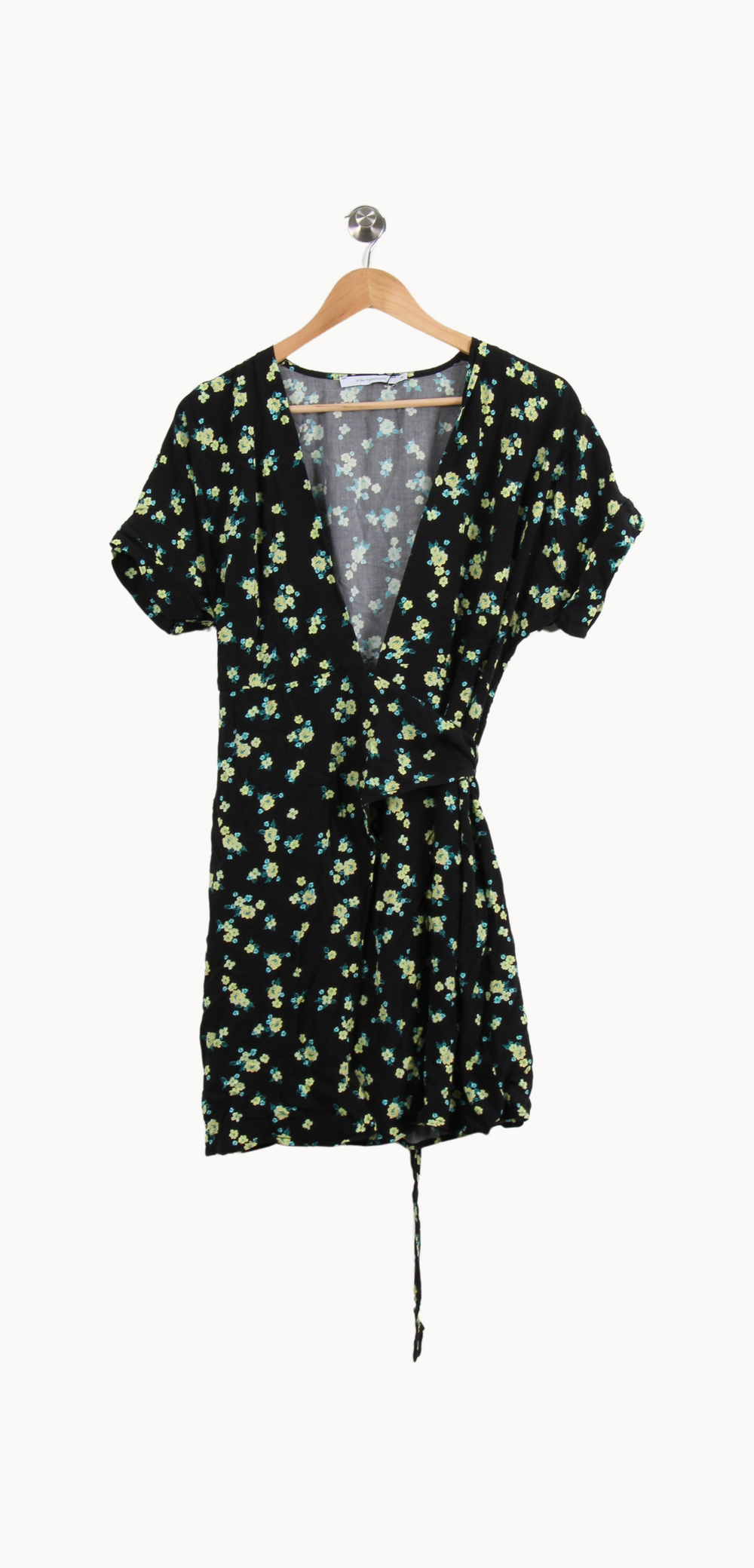 Robe noire à motifs - Taille M/38 de la marque La Fée Maraboutée | PARAD41082 - Vendu par Paradigme - Image 2