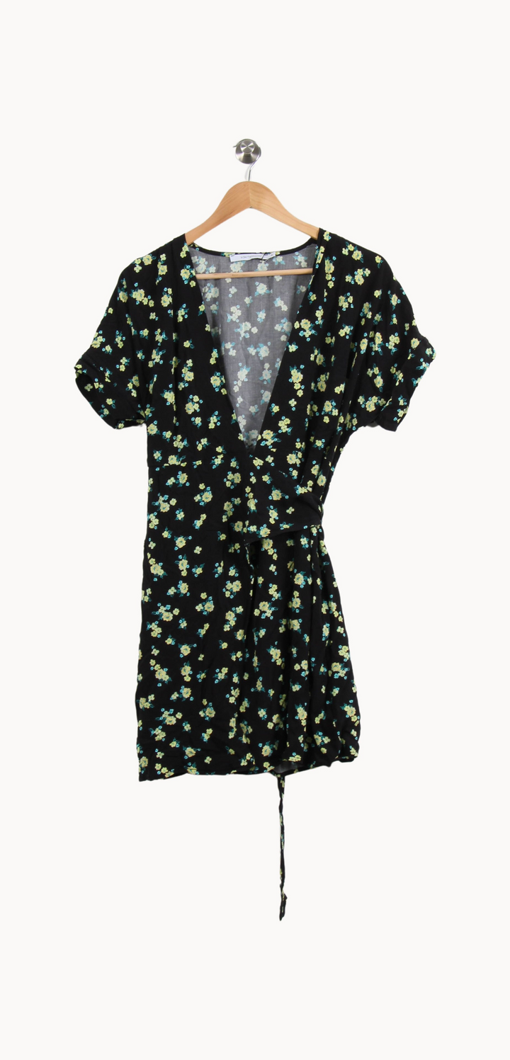 Robe noire à motifs - Taille M/38 de la marque La Fée Maraboutée | PARAD41082 - Vendu par Paradigme - Image 2