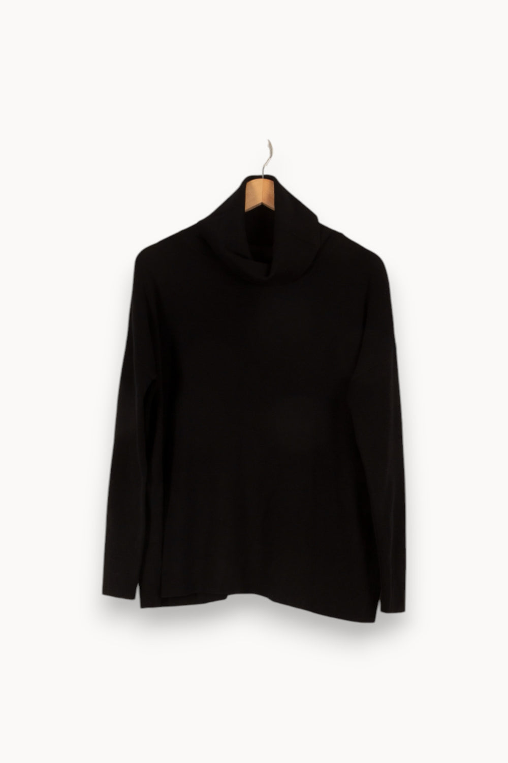 Pull col roulé noir - Taille S/36 de la marque ZAPA | PARAD41089 - Vendu par Paradigme - Image 1