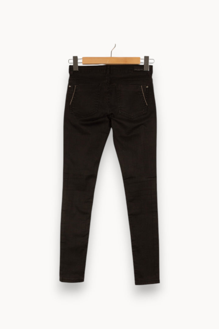 Jean noir - Taille XS/34 de la marque IKKS | PARAD41095 - Vendu par Paradigme - Image 3