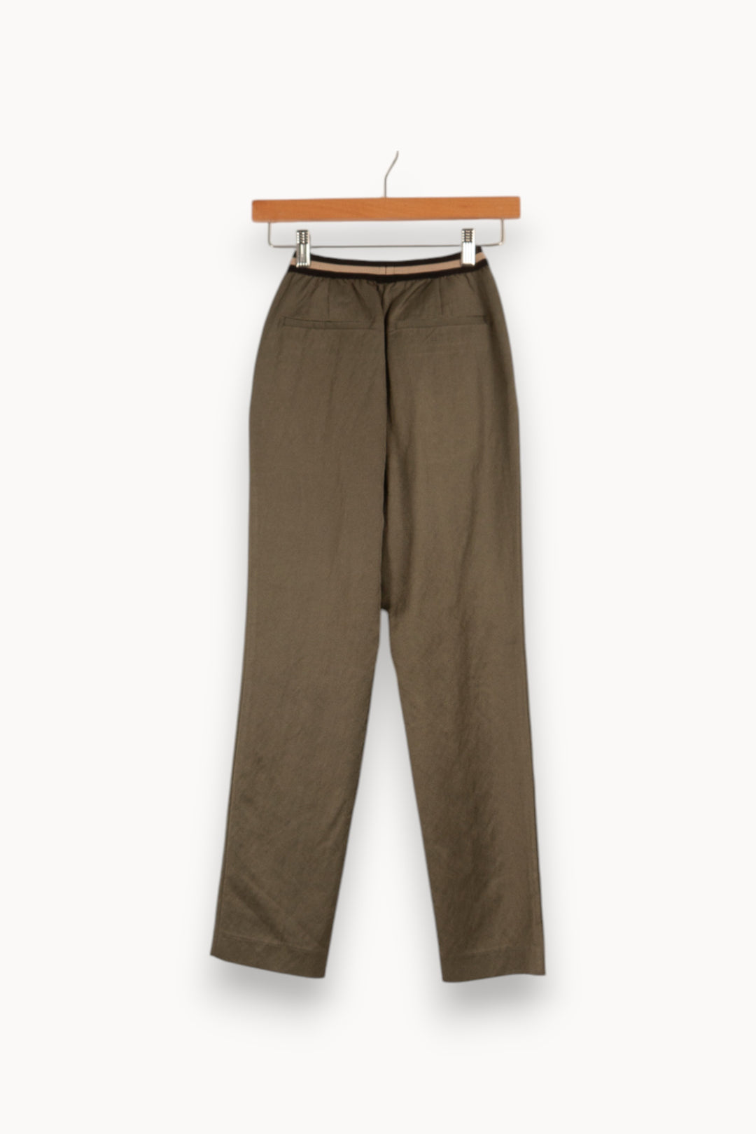 Pantalon vert - Taille XS/34 de la marque Chloé Stora | PARAD41101 - Vendu par Paradigme - Image 3