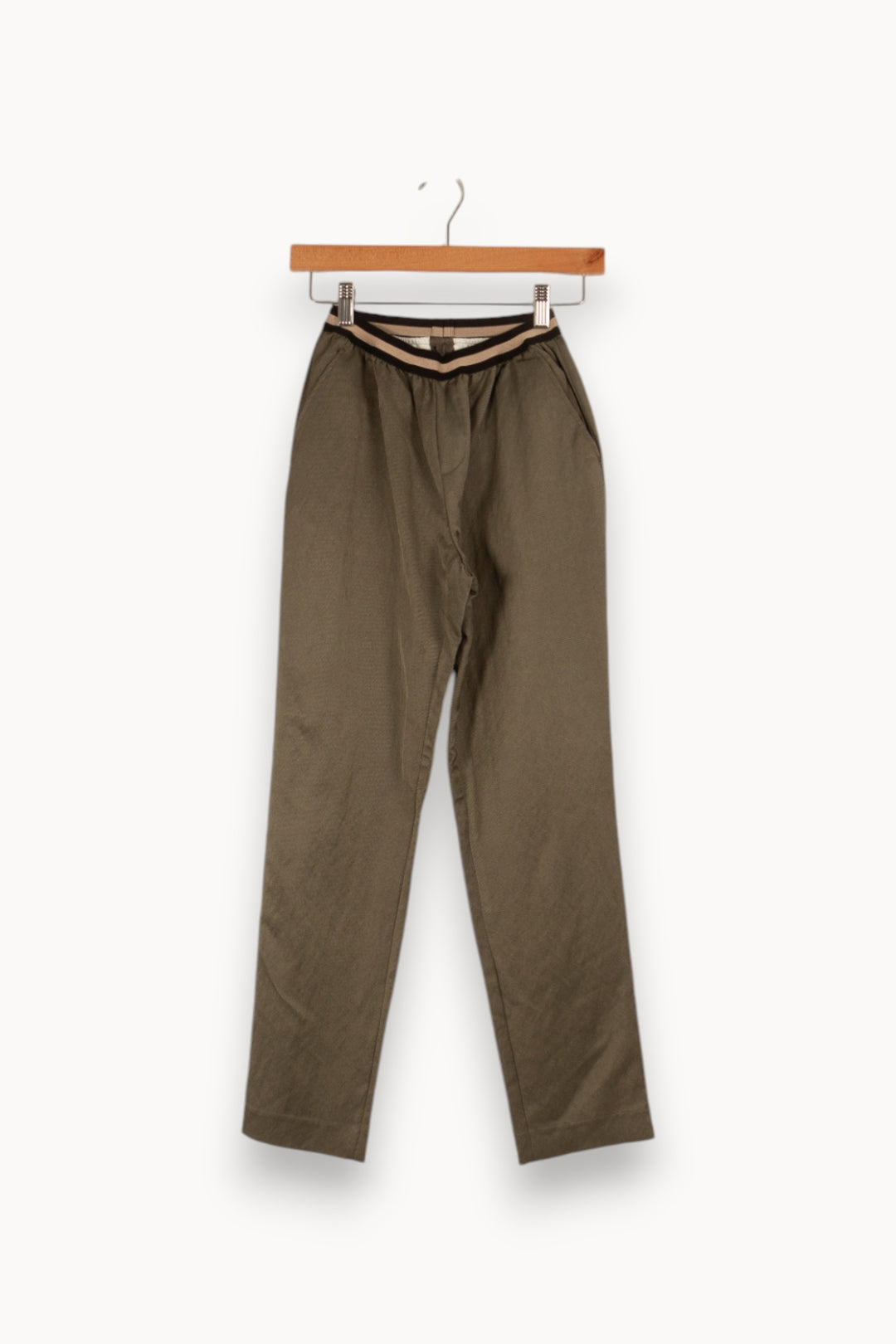 Pantalon vert - Taille XS/34 de la marque Chloé Stora | PARAD41101 - Vendu par Paradigme - Image 1