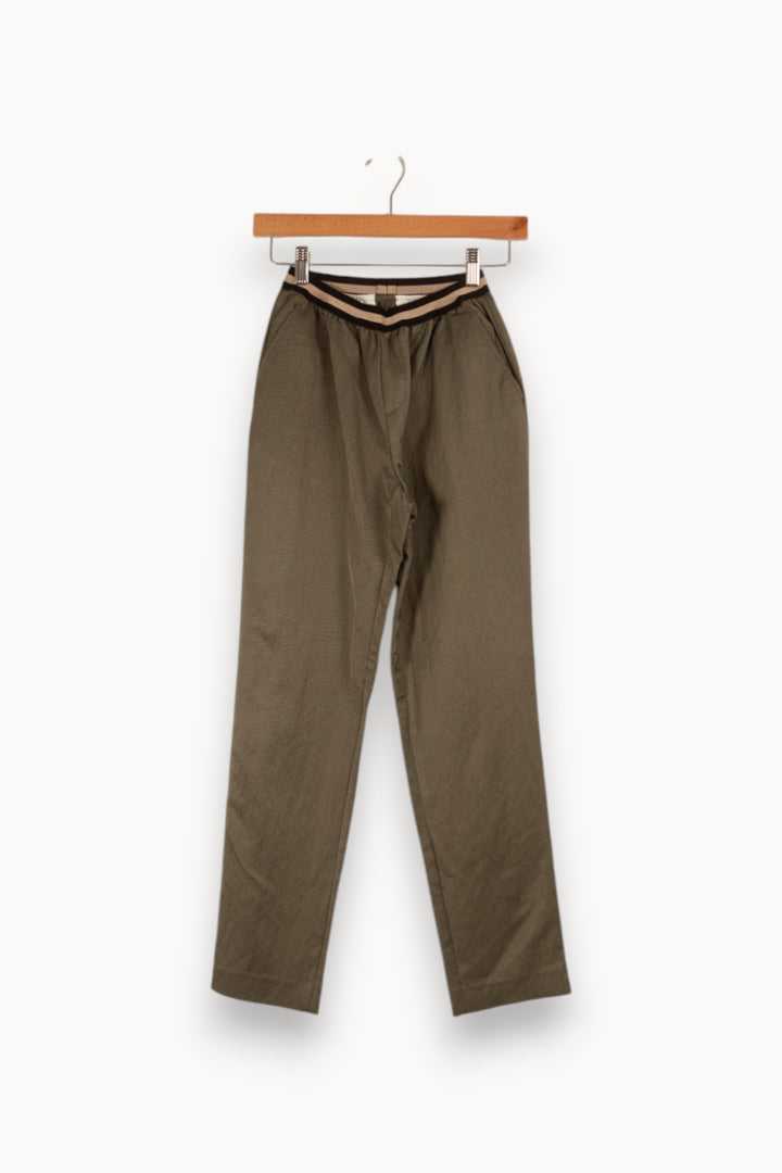 Pantalon vert - Taille XS/34 de la marque Chloé Stora | PARAD41101 - Vendu par Paradigme - Image 1