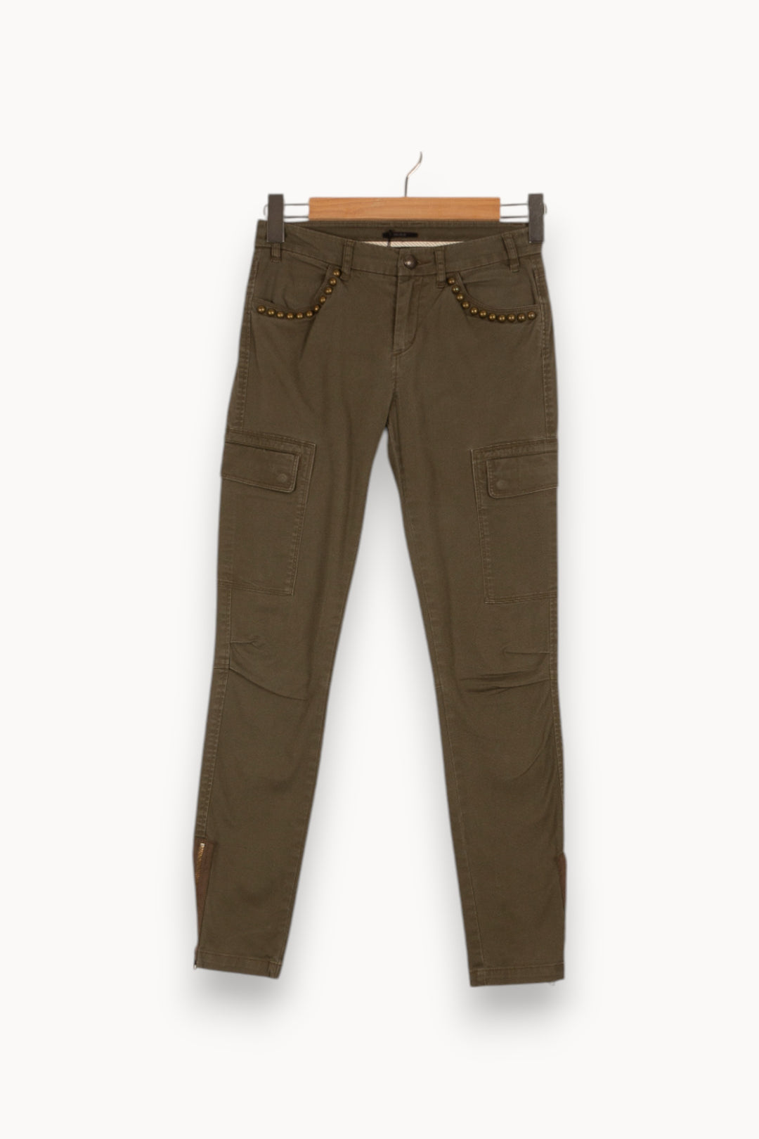 Pantalon vert - Taille XS/34 de la marque IKKS | PARAD41102 - Vendu par Paradigme - Image 1
