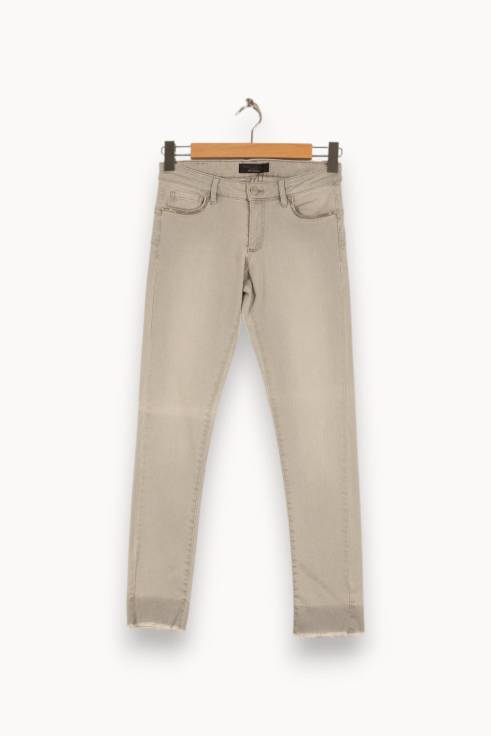 Jean gris - Taille XS/34 de la marque IKKS | PARAD41104 - Vendu par Paradigme - Image 1