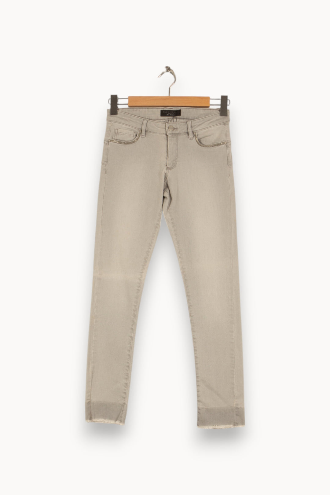 Jean gris - Taille XS/34 de la marque IKKS | PARAD41104 - Vendu par Paradigme - Image 1