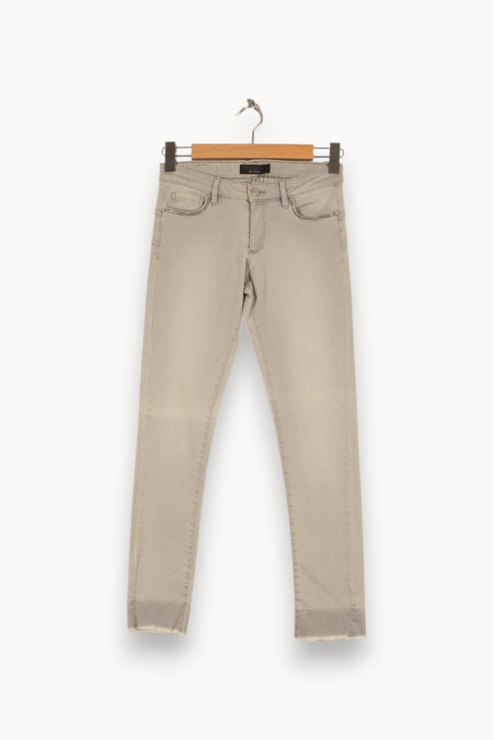 Jean gris - Taille XS/34 de la marque IKKS | PARAD41104 - Vendu par Paradigme - Image 1