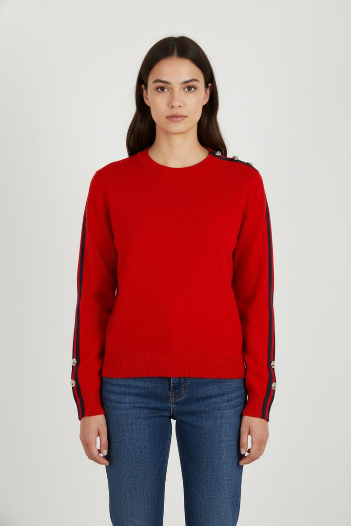 Pull rouge - Taille S/36