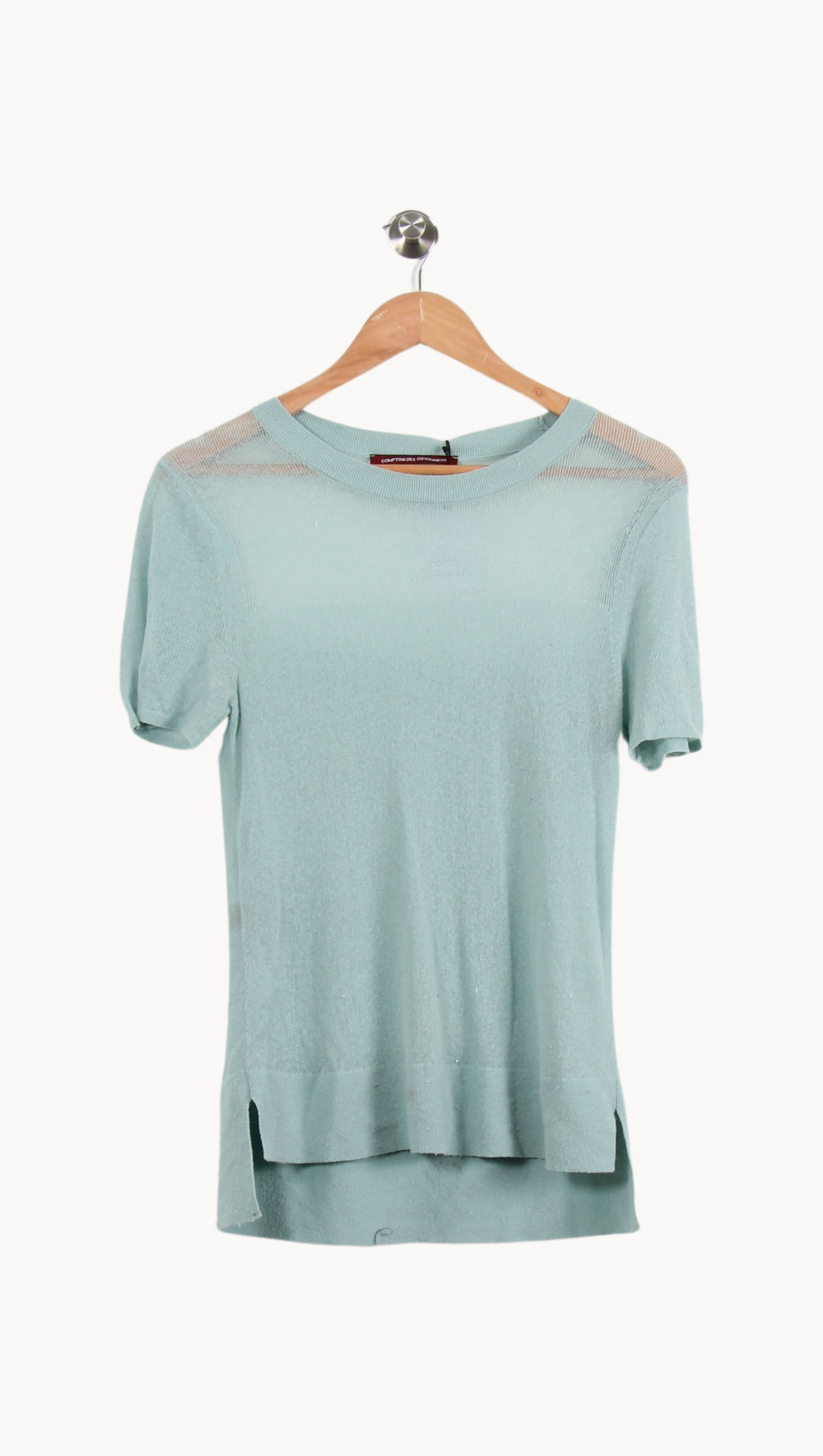 T-shirt bleu/vert - Taille L/40 de la marque Comptoir des Cotonniers | PARAD41119 - Vendu par Paradigme - Image 2