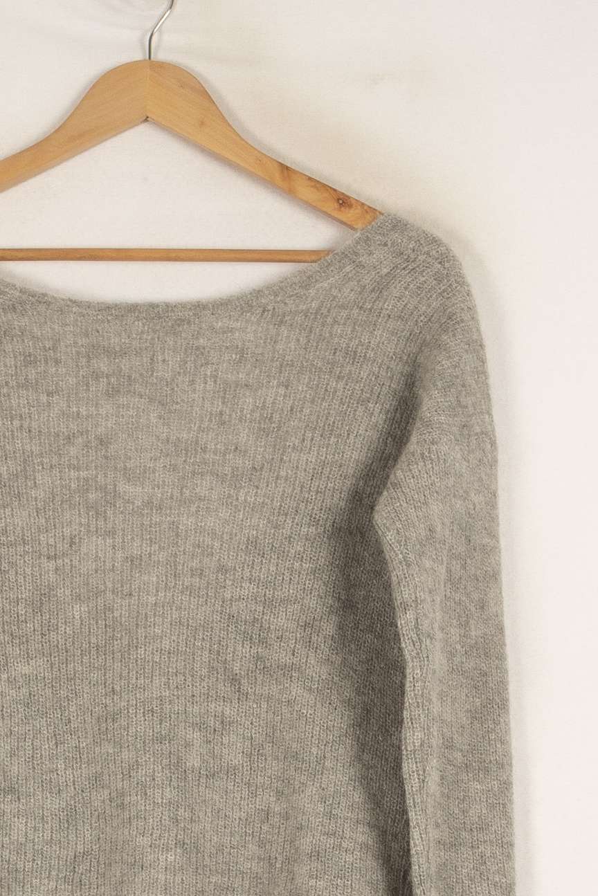 Pull gris - Taille XS/34 de la marque Sézane | PARAD41142 - Vendu par Paradigme - Image 2