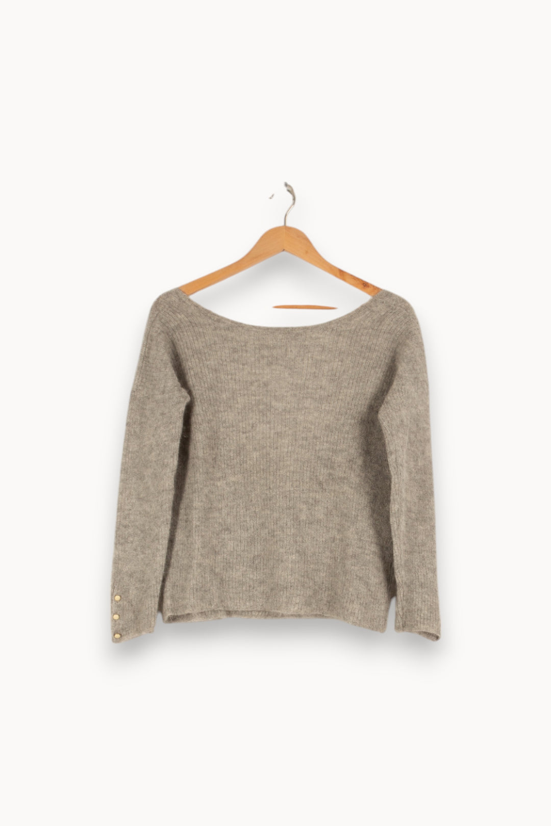 Pull gris - Taille XS/34 de la marque Sézane | PARAD41142 - Vendu par Paradigme - Image 1