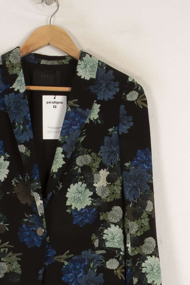 Veste noire à motifs - Taille XS/34 de la marque IKKS | PARAD41161 - Vendu par Paradigme - Image 2