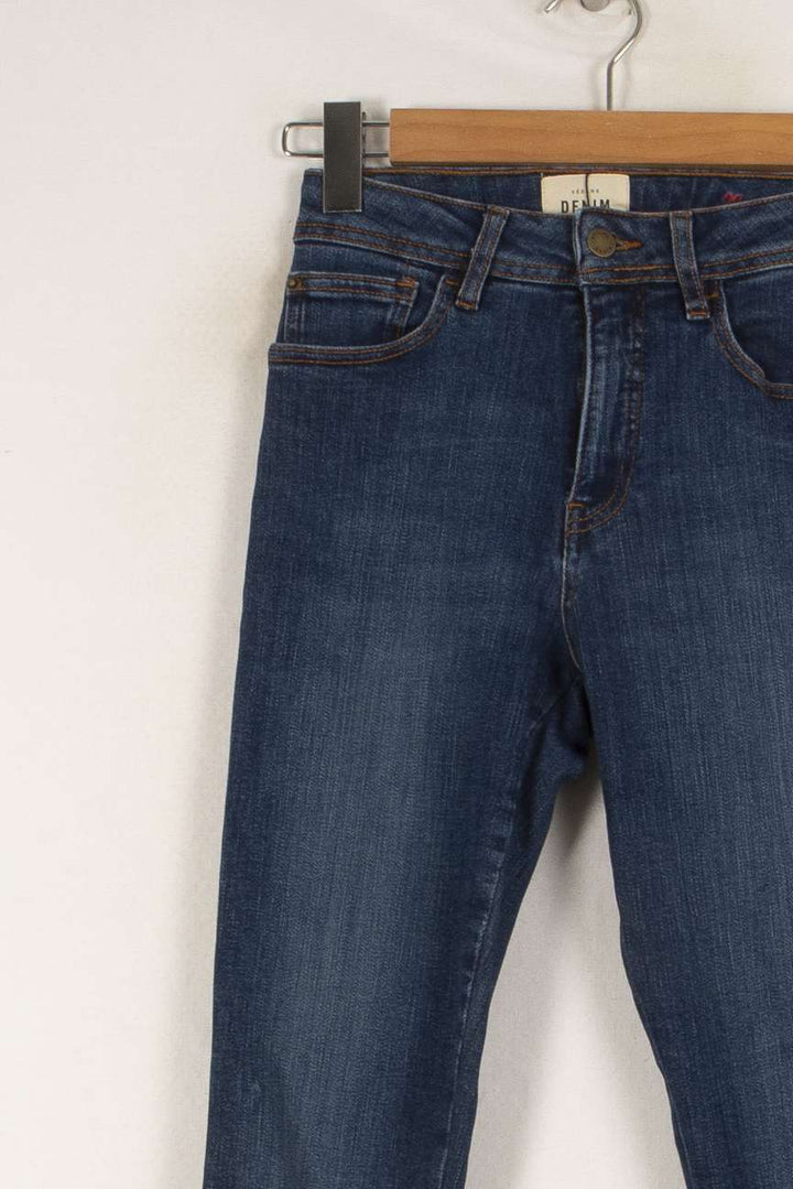 Jean bleu - Taille S/36 de la marque Sézane | PARAD41174 - Vendu par Paradigme - Image 2