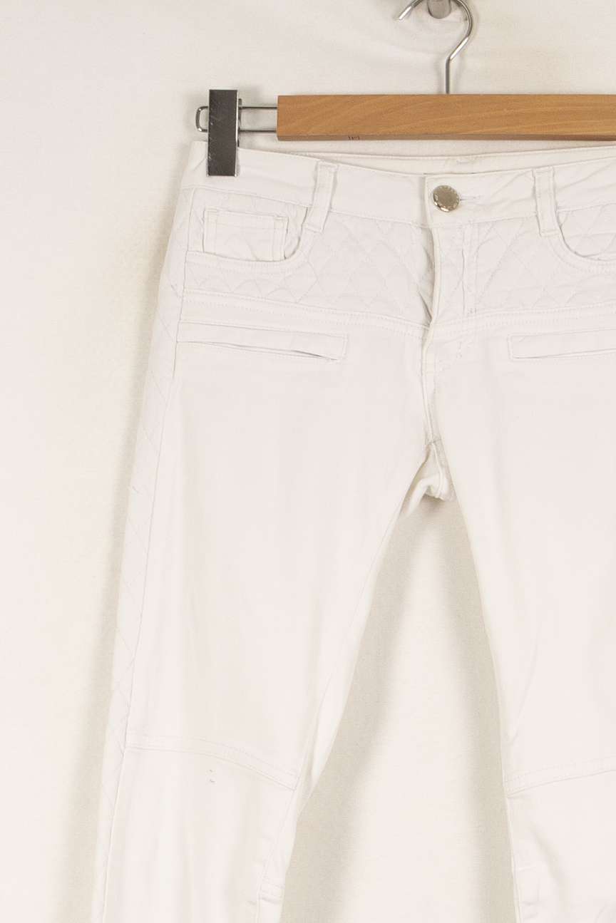 Jean blanc - Taille S/36 de la marque Maje | PARAD41183 - Vendu par Paradigme - Image 2