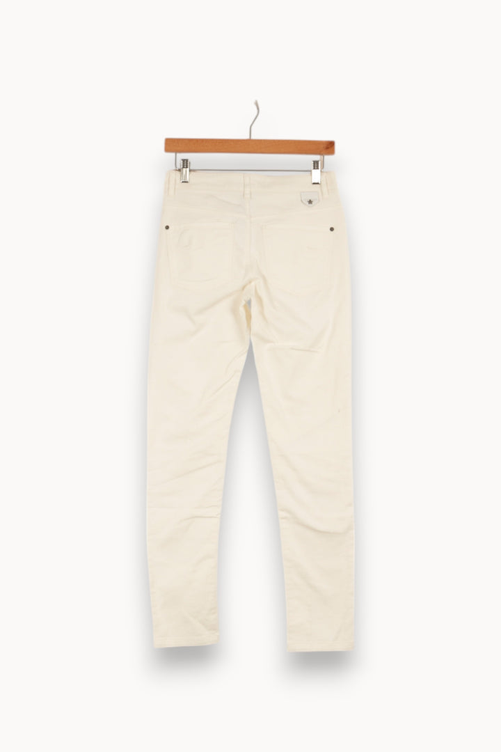 Jean blanc - Taille S/36 de la marque IKKS | PARAD41184 - Vendu par Paradigme - Image 3