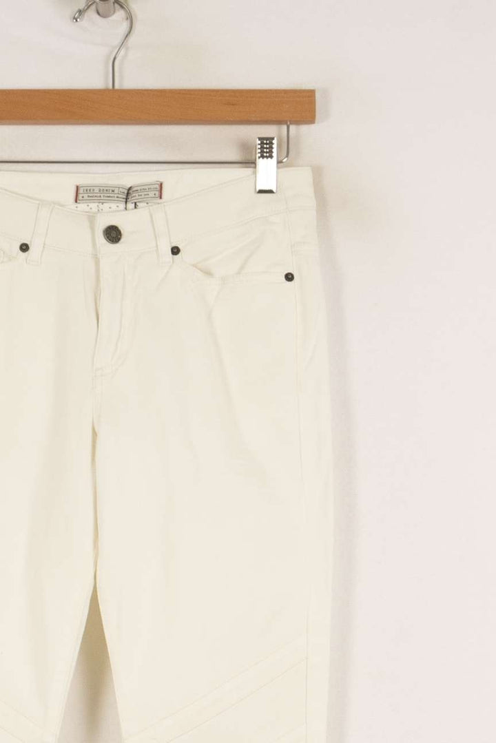 Jean blanc - Taille S/36 de la marque IKKS | PARAD41184 - Vendu par Paradigme - Image 2