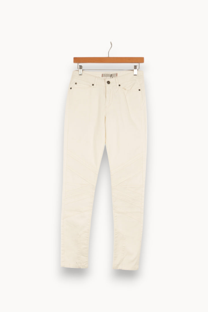 Jean blanc - Taille S/36 de la marque IKKS | PARAD41184 - Vendu par Paradigme - Image 1