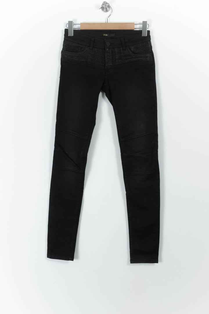 Jean noir - Taille S/36 de la marque Maje | PARAD41207 - Vendu par Paradigme - Image 2
