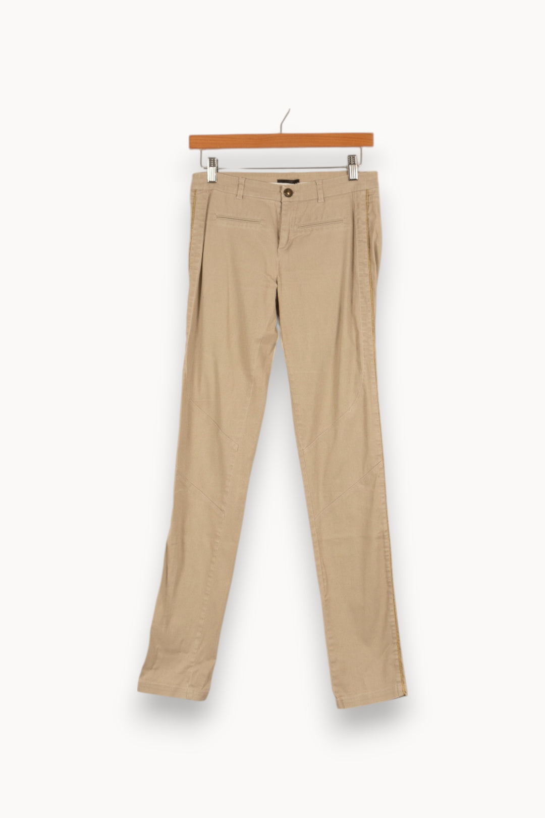 Pantalon beige - Taille S/36 de la marque IKKS | PARAD41208 - Vendu par Paradigme - Image 1