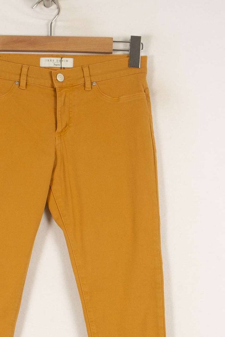 Jean jaune/orange - Taille S/36 de la marque IKKS | PARAD41209 - Vendu par Paradigme - Image 2