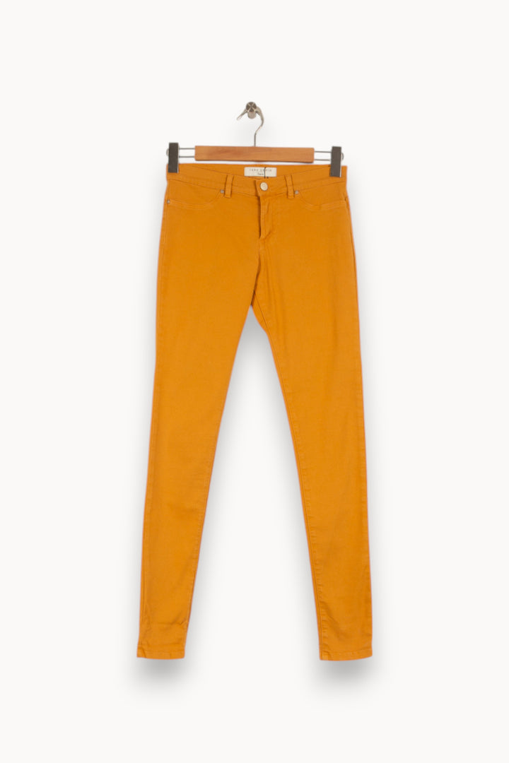 Jean jaune/orange - Taille S/36 de la marque IKKS | PARAD41209 - Vendu par Paradigme - Image 1